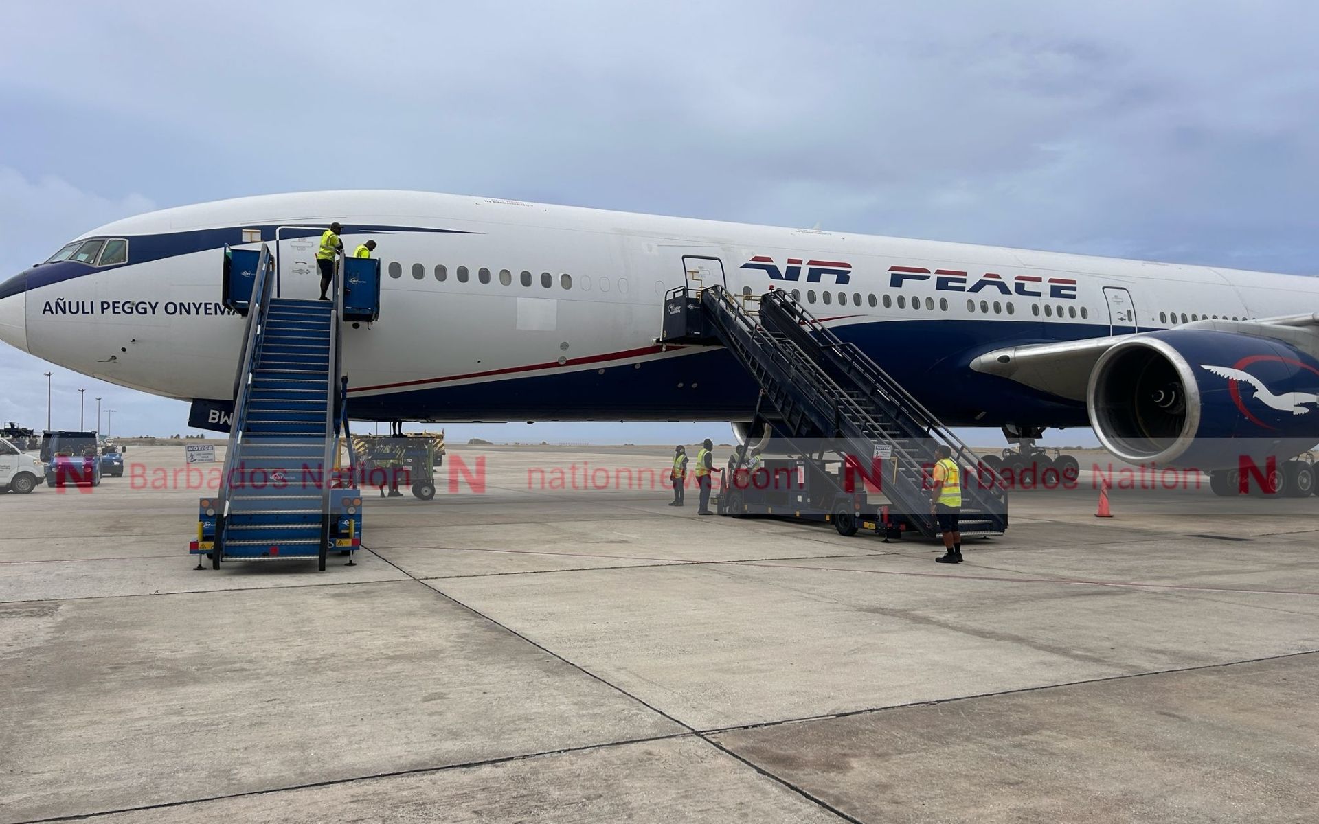 Air Peace touches down at GAIA