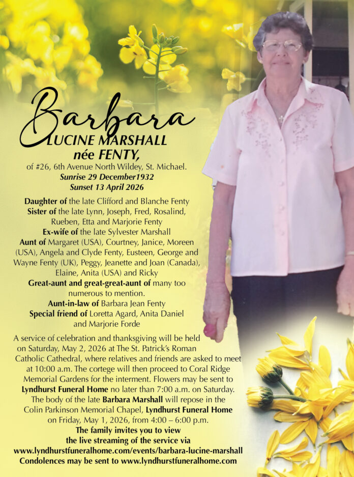 BARBARA MARSHALL