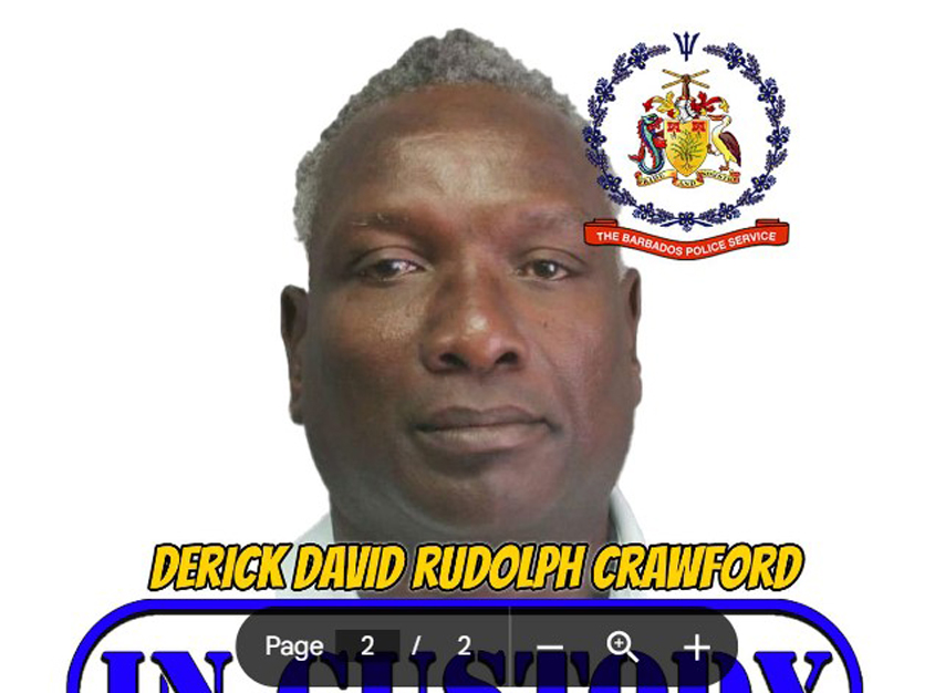 IN CUSTODY: Derick David Rudolph Crawford