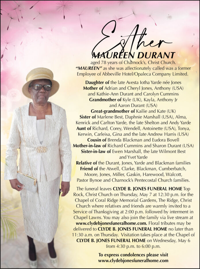 ESTHER DURANT