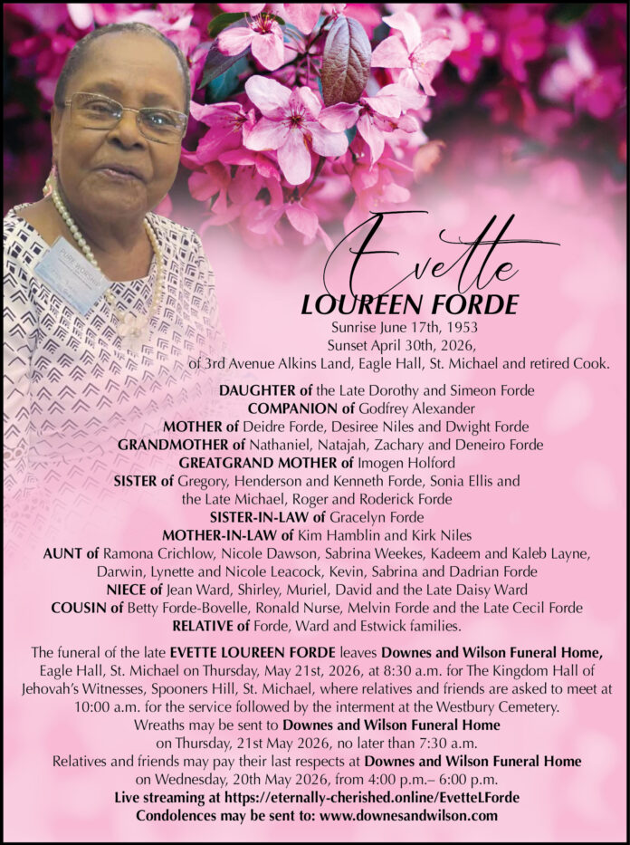 EVETTE FORDE