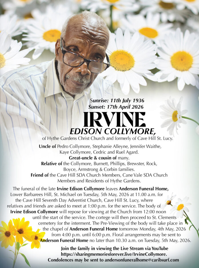 IRVINE COLLYMORE