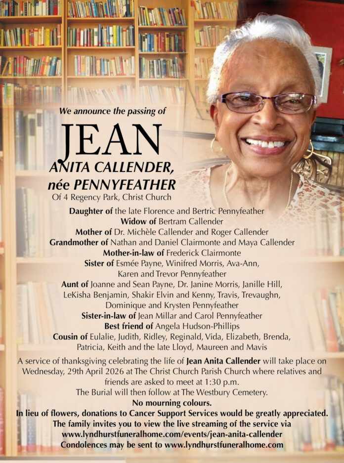 JEAN CALLENDER