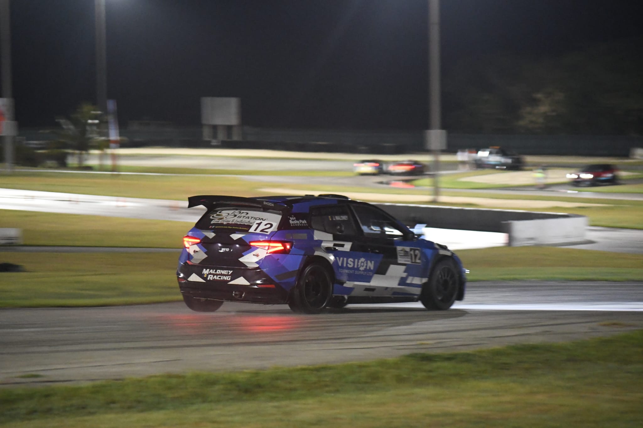 Maloney leads after rain-soaked opening stage of Rally Barbados