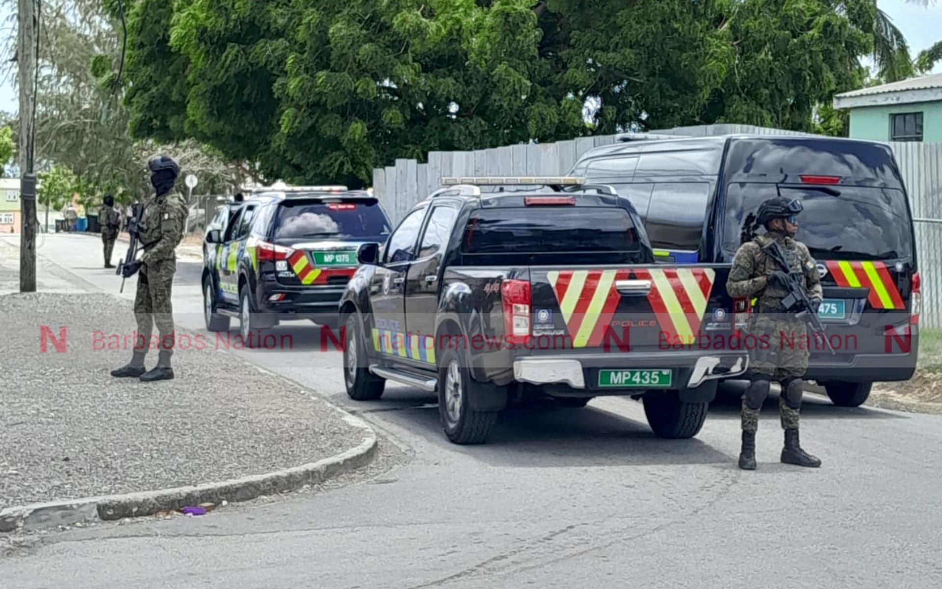 Police-involved shooting incident in St Michael
