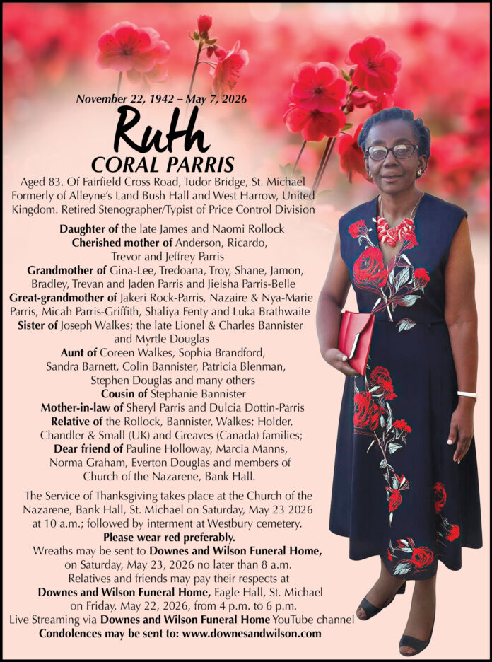 RUTH PARRIS