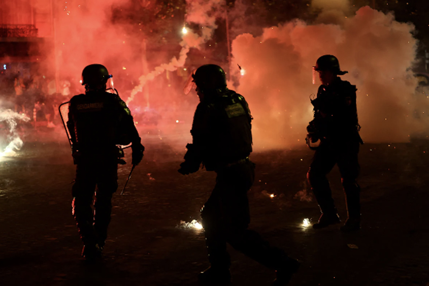 Clashes Erupt in Paris Following PSG Champions League Victory
