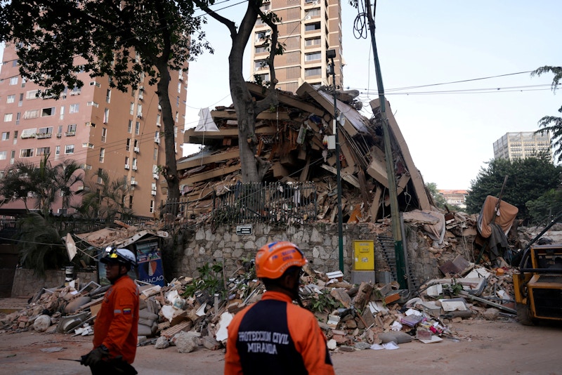 Venezuela twin quakes kill at least 164 with many trapped under rubble