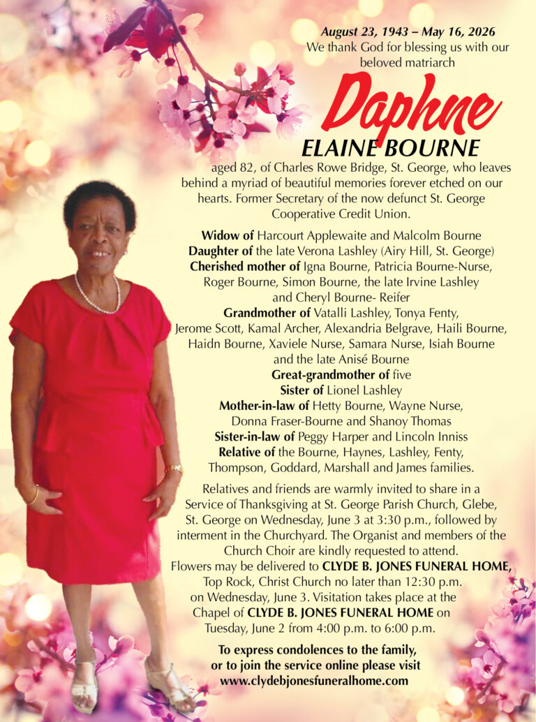 Daphne Elaine Bourne