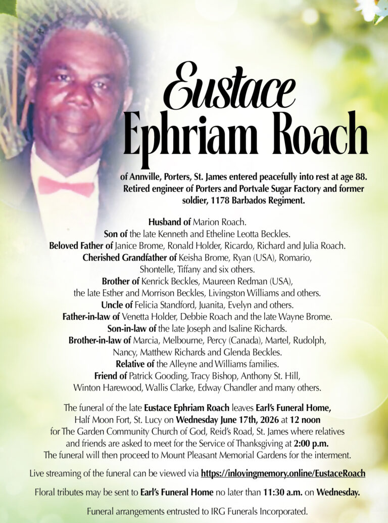 Eustace Ephriam Roach