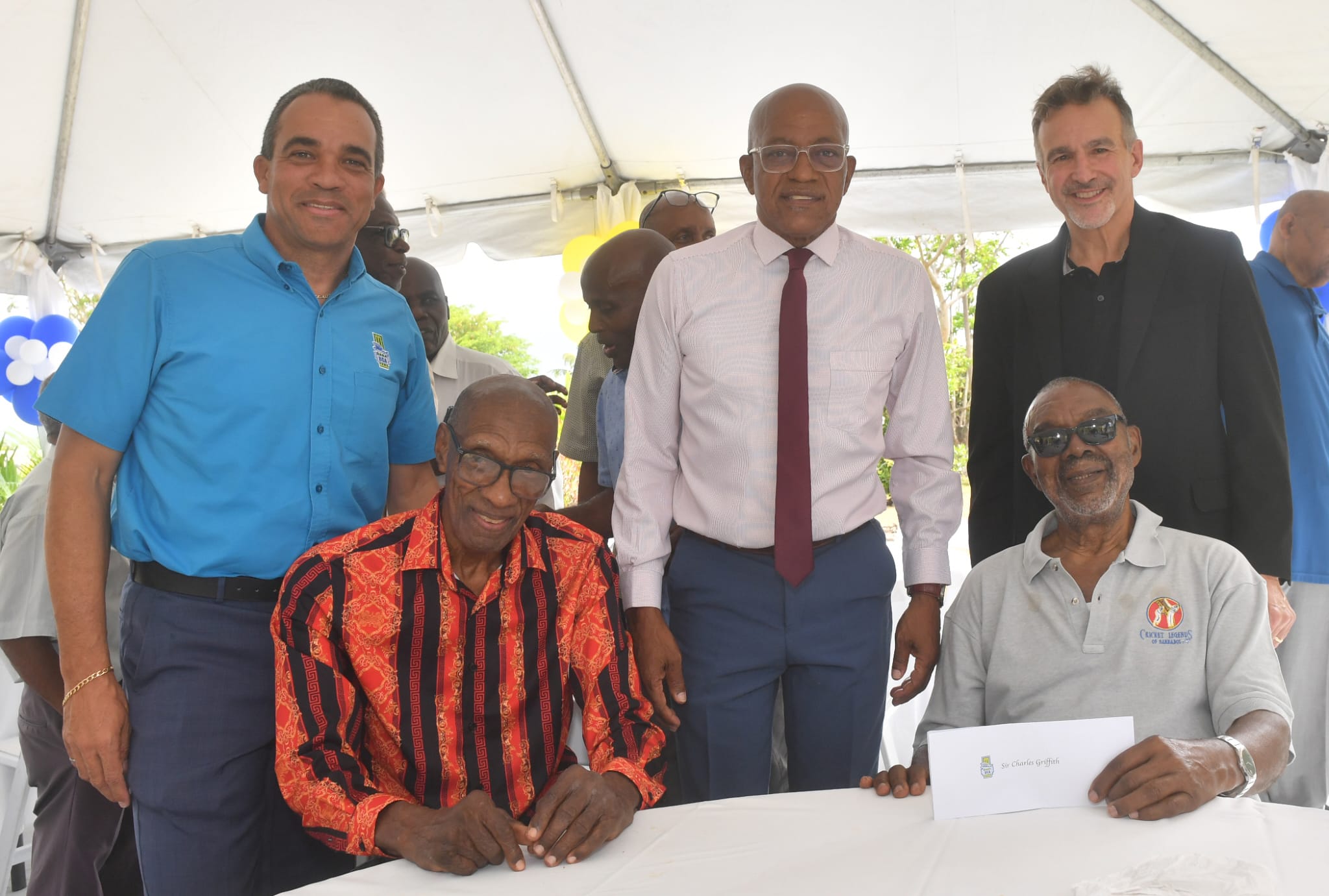 Sir Wes Hall and Sir Charlie Griffith Honored for Cricket Contributions