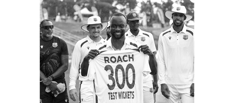 Kemar Roach to be honoured for 300-Test wicket milestone