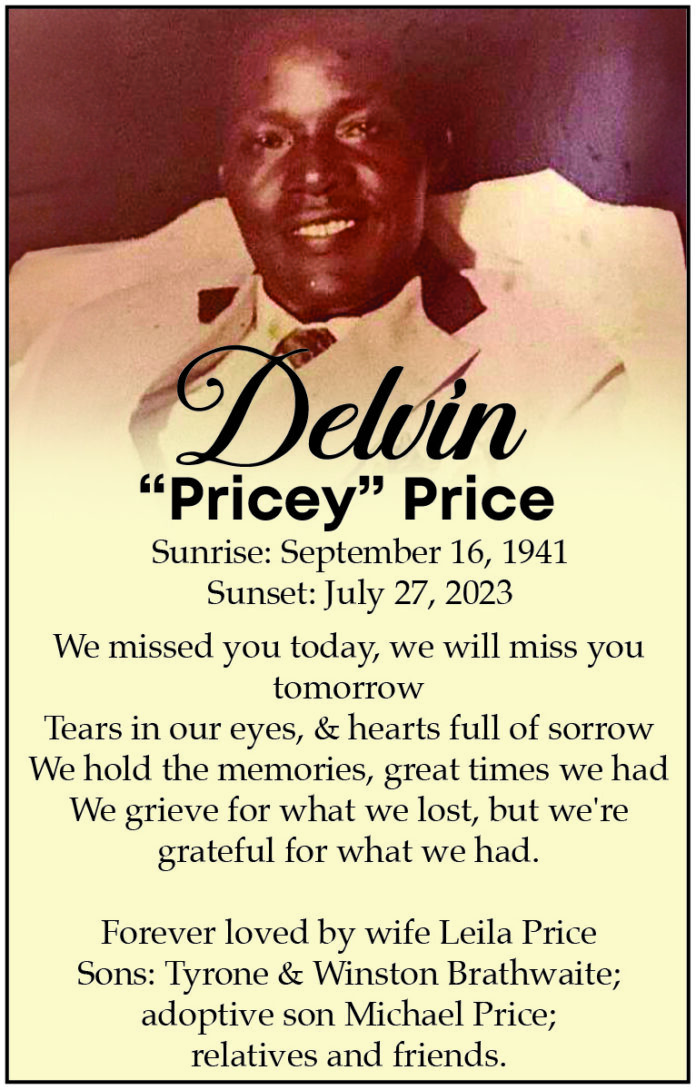 Delvin “Pricey” Price