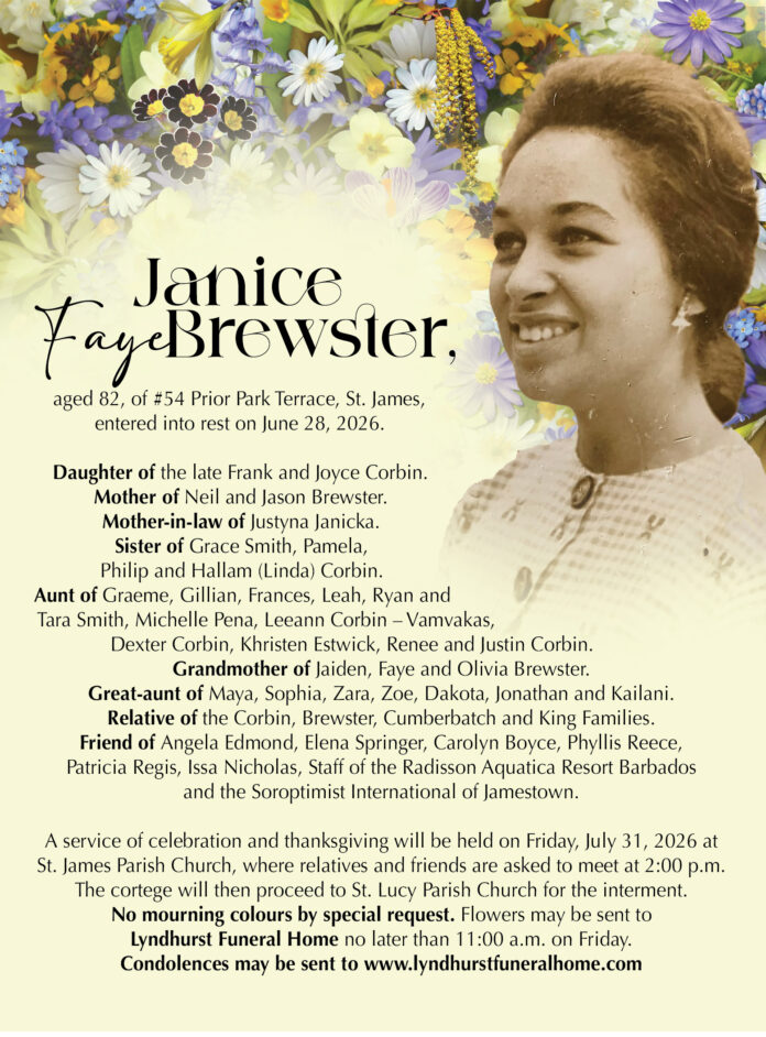 JANICE BELGRAVE