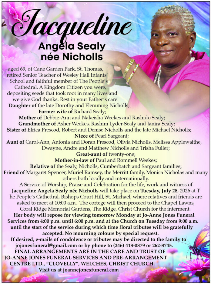 Jacqueline Sealy