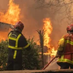 More than 250,000 flee wildfires in France and Spain