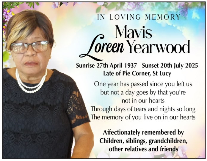 MAVIS YEARWOOD