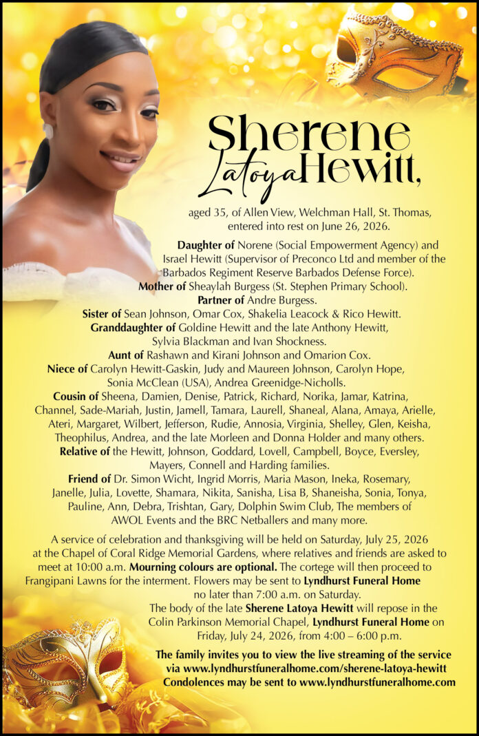SHERENE HEWITT