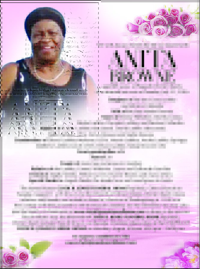 ANITA BROWNE