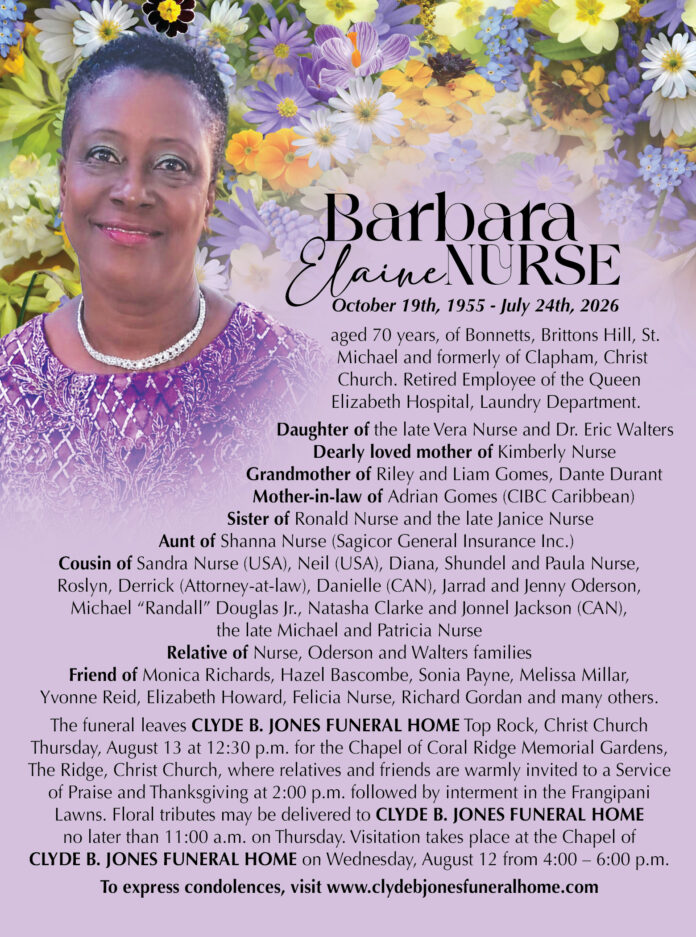 BARBARA NURSE
