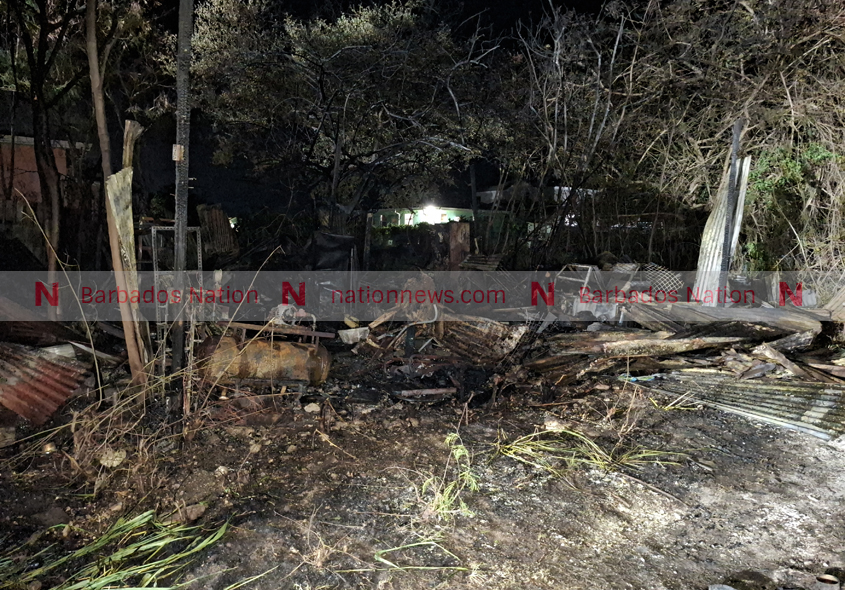 Elderly man loses home to fire