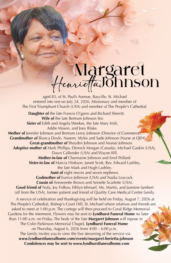 MARGARET JOHNSON