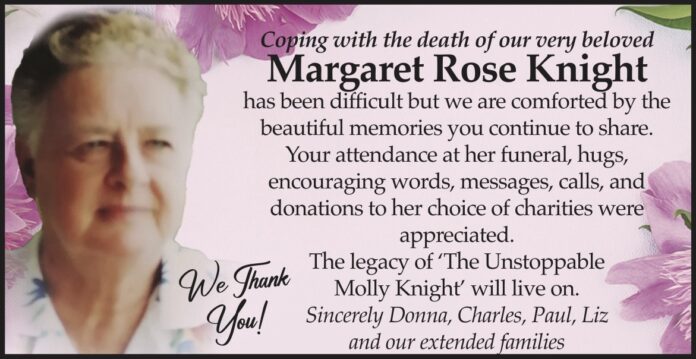 Margaret Knight Thank you