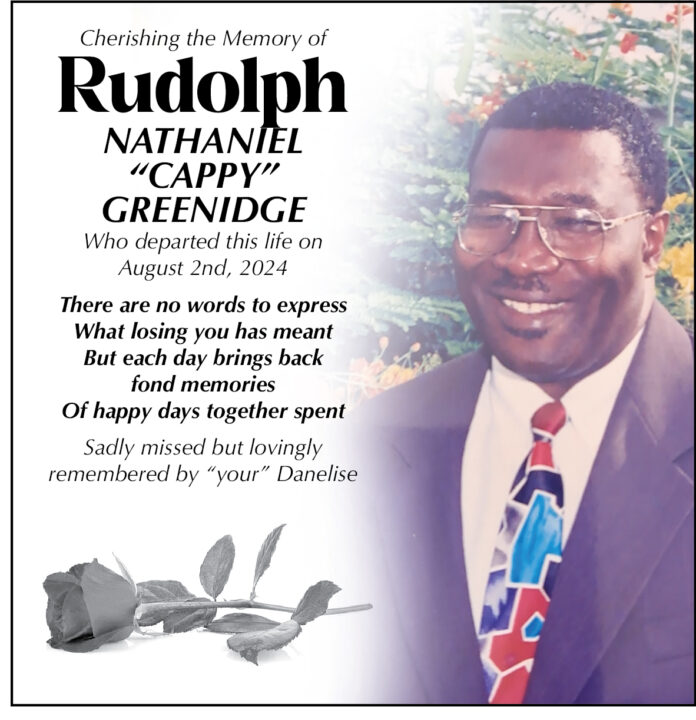 RUDOLPH GREENIDGE