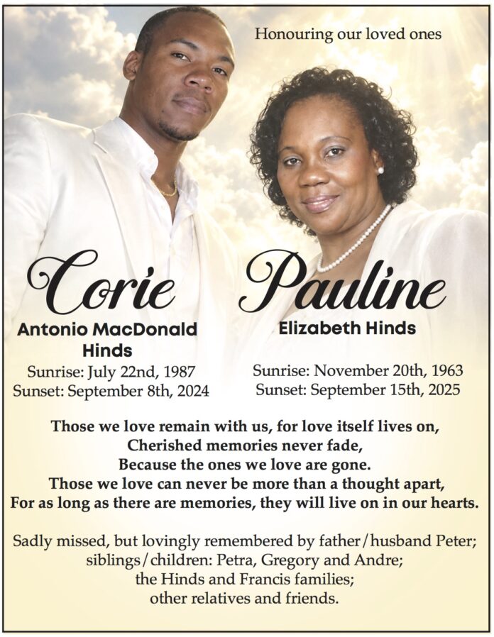 Corie & Pauline Hinds