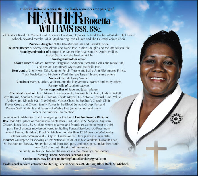 HEATHER WILLIAMS