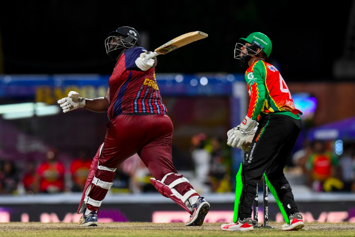 Falcons soar into first-ever CPL final with dominant victory over Warriors
