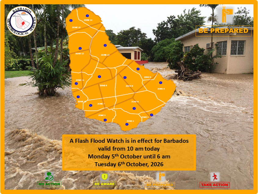 Met Office warns of possible flooding